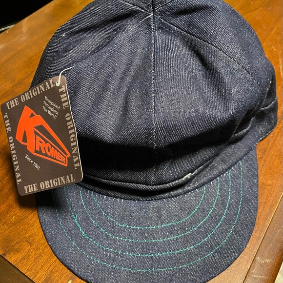 Kromer dark blue jean cap/hat - Picture 1 of 4